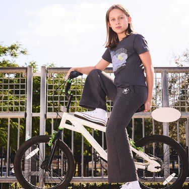  Converse Star Pointelle Çocuk Siyah Eşofman Altı