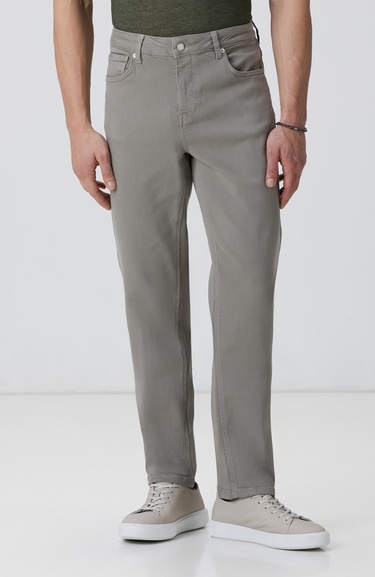  Network Erkek Açık Haki Denim Pantolon