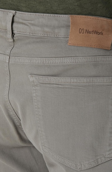 Network Erkek Açık Haki Denim Pantolon