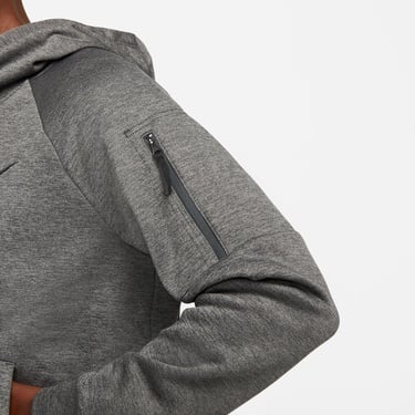  Nike Therma-Fit Full-Zip Erkek Gri Hoodie
