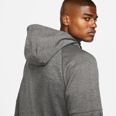  Nike Therma-Fit Full-Zip Erkek Gri Hoodie