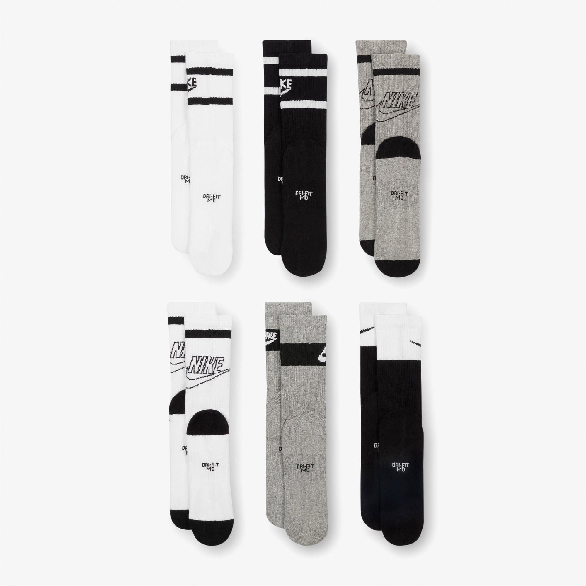 Nike Everyday 6' lı Çocuk Renkli Çorap