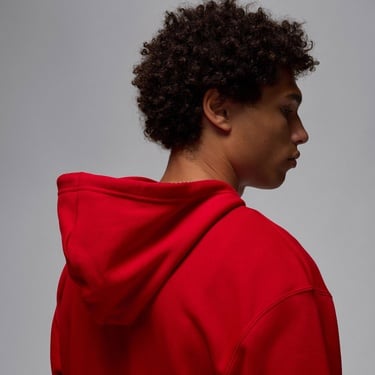  Jordan Brooklyn Fleece Erkek Kırmızı Sweatshirt