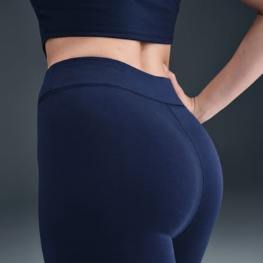  Nike Sportswear Classic Kadın Lacivert Tayt