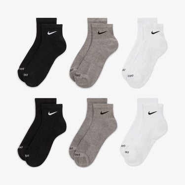  Nike Everyday Plus Cushioned 6' lı Unisex Renkli Çorap