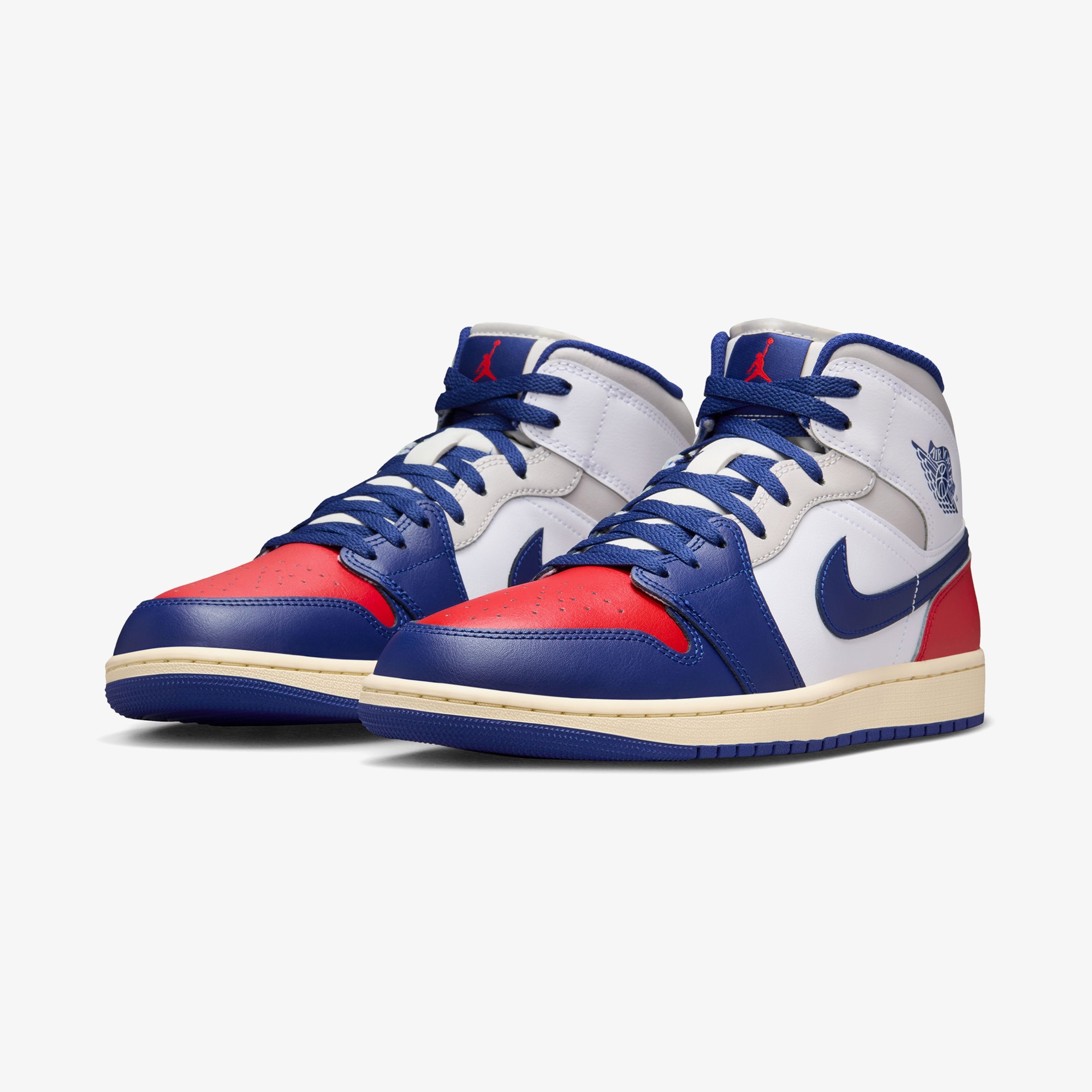 Jordan Air 1 Mid Erkek Renkli Spor Ayakkabı