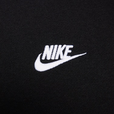  Nike Club Crew Erkek Siyah Sweatshirt