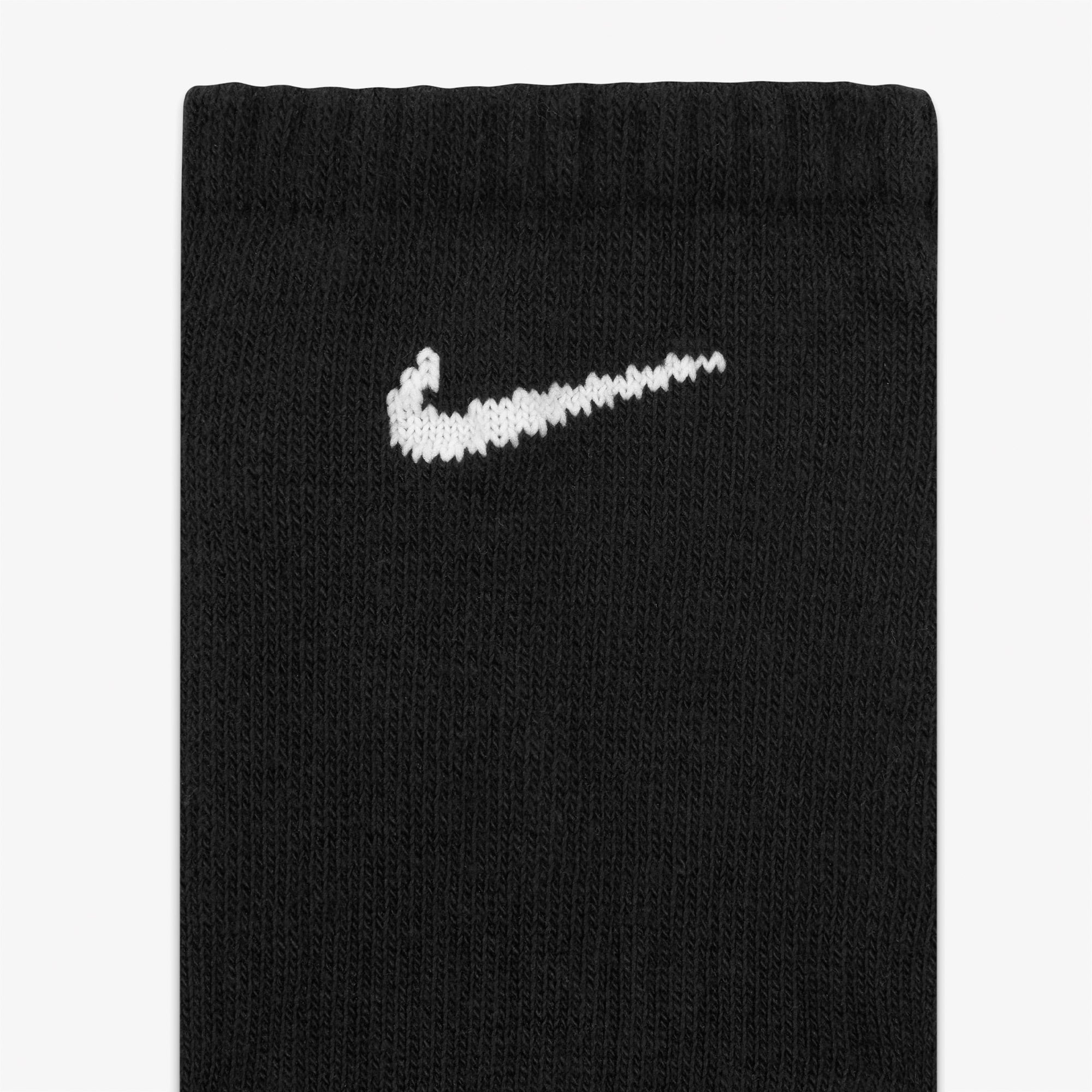 Nike Everyday Plus Lightweight 3' lü Erkek Siyah Çorap