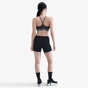  Nike Dri-Fit Indy Light Support Kadın Gri Bra