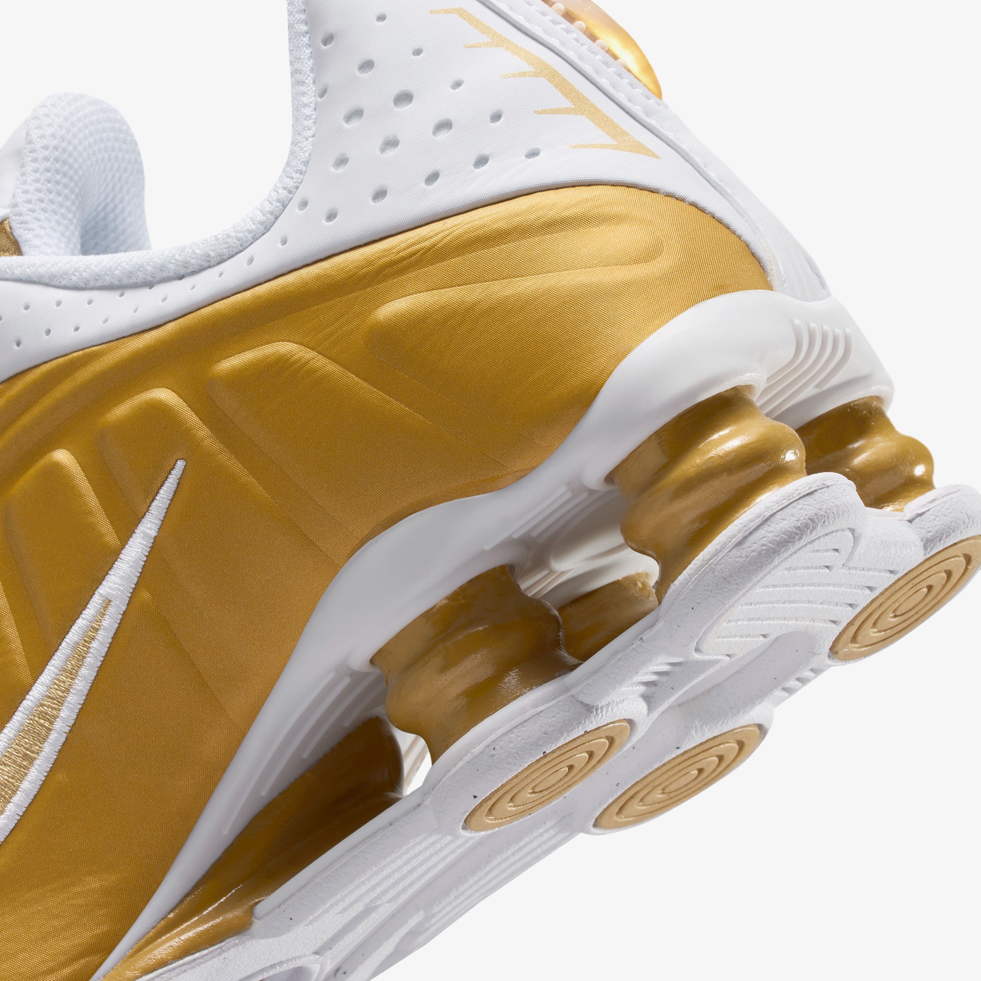 Nike Shox R4 Altın Rengi Spor Ayakkabı