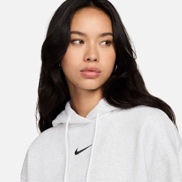  Nike Sportswear Phoenix Fleece Kadın Beyaz Hoodie
