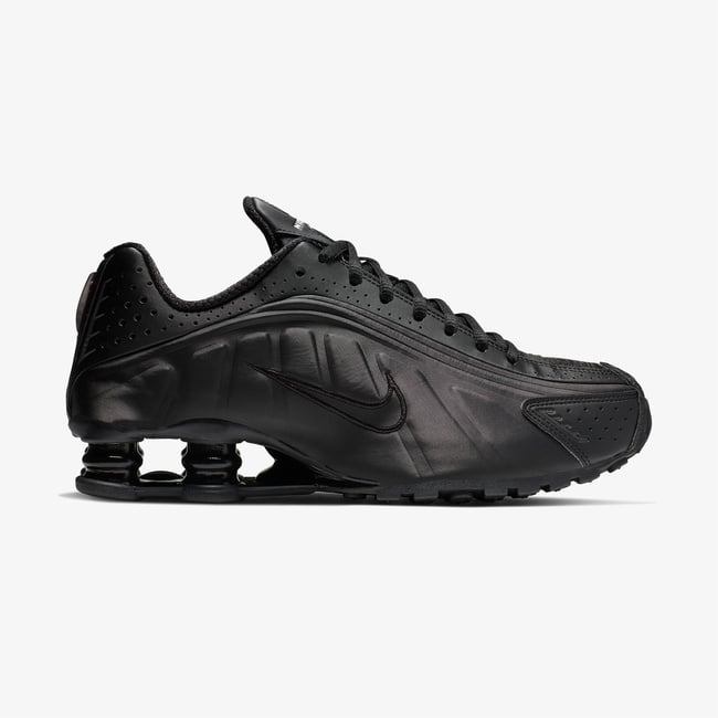  Nike Shox R4 Kadın Siyah Spor Ayakkabı