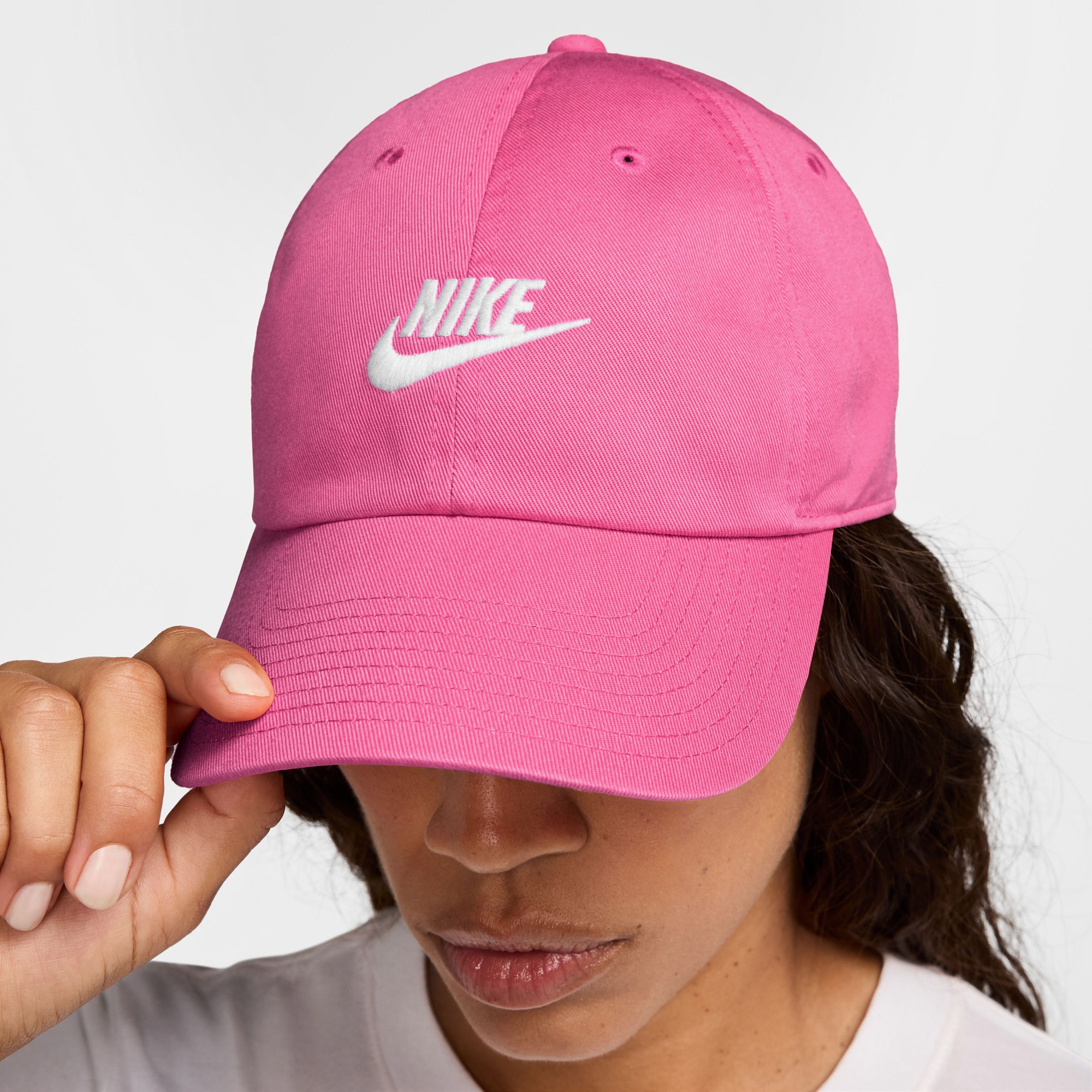Nike Club Futura Swoosh Unisex Pembe Şapka