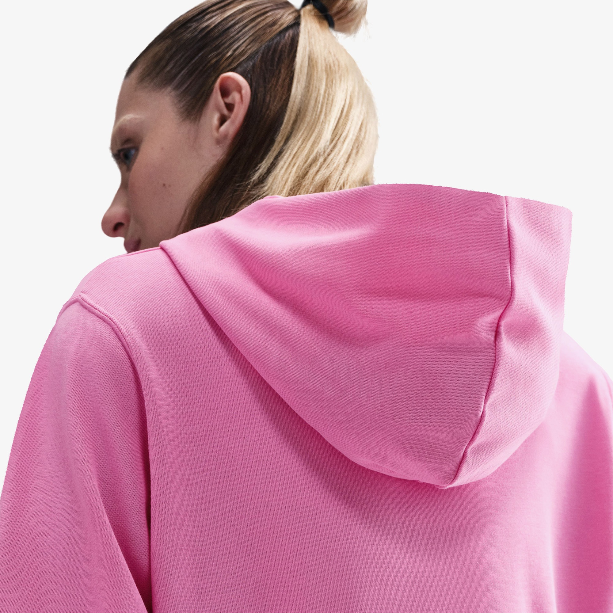 Nike Sportswear Chill Terry Kadın Pembe Eşofman Üstü