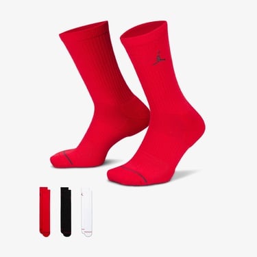  Nike Jordan Everyday Cush Poly 3' lü Unisex Renkli Çorap
