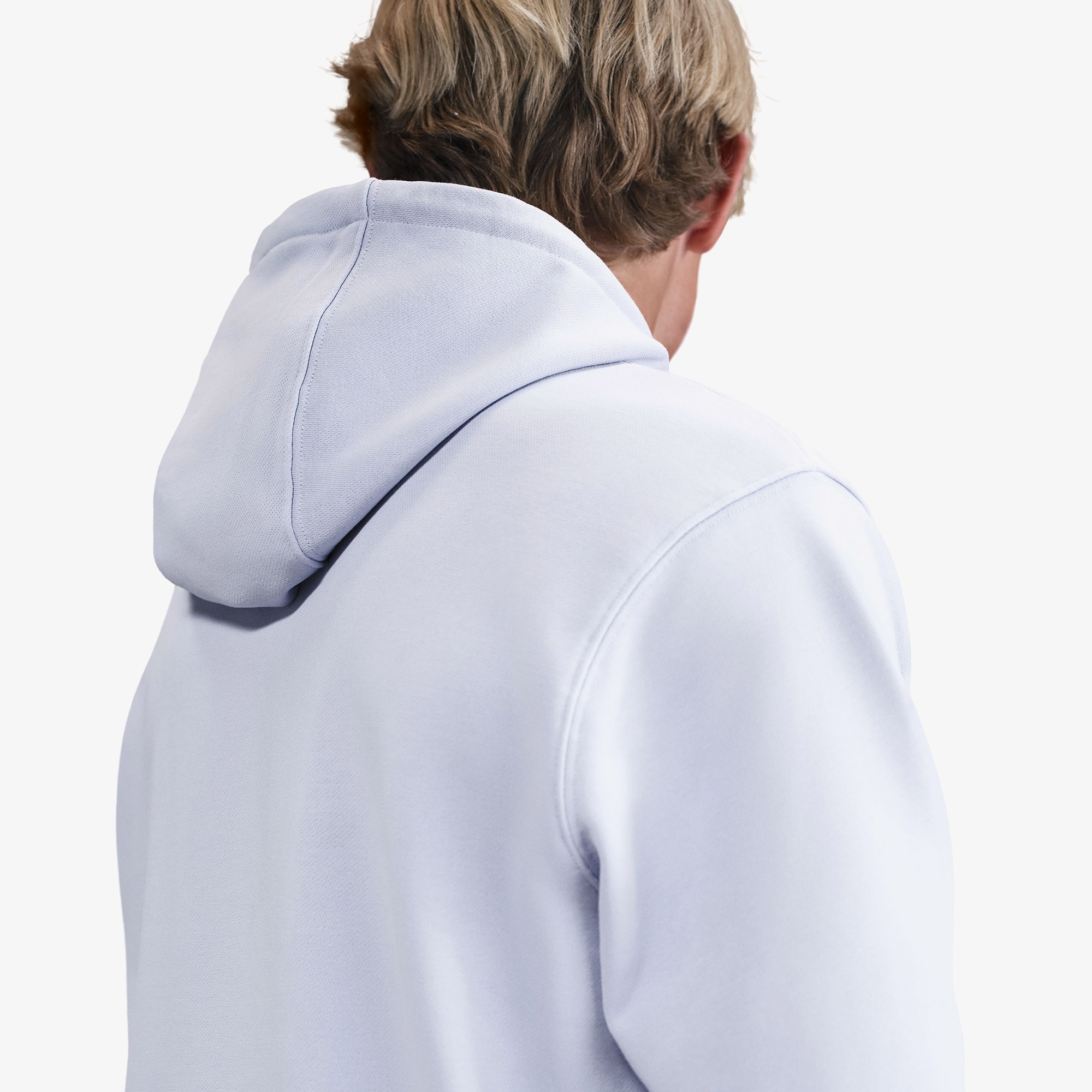 Nike Club Erkek Gri Hoodie