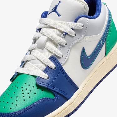  Jordan Air 1 Low Genç Çocuk Krem Rengi Spor Ayakkabı