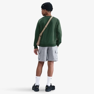  Nike Sportswear Club Fleece Çocuk Yeşil Sweatshirt