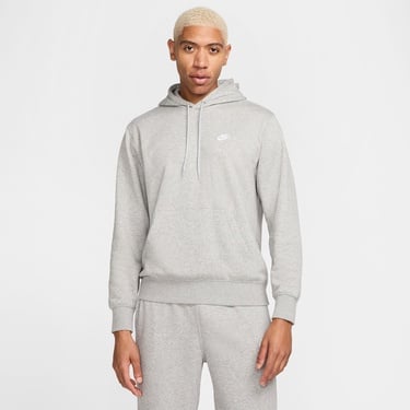  Nike Club Erkek Gri Hoodie