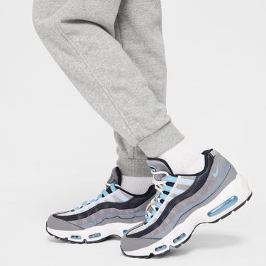  Nike Sportswear Club Fleece Çocuk Gri Eşofman Altı