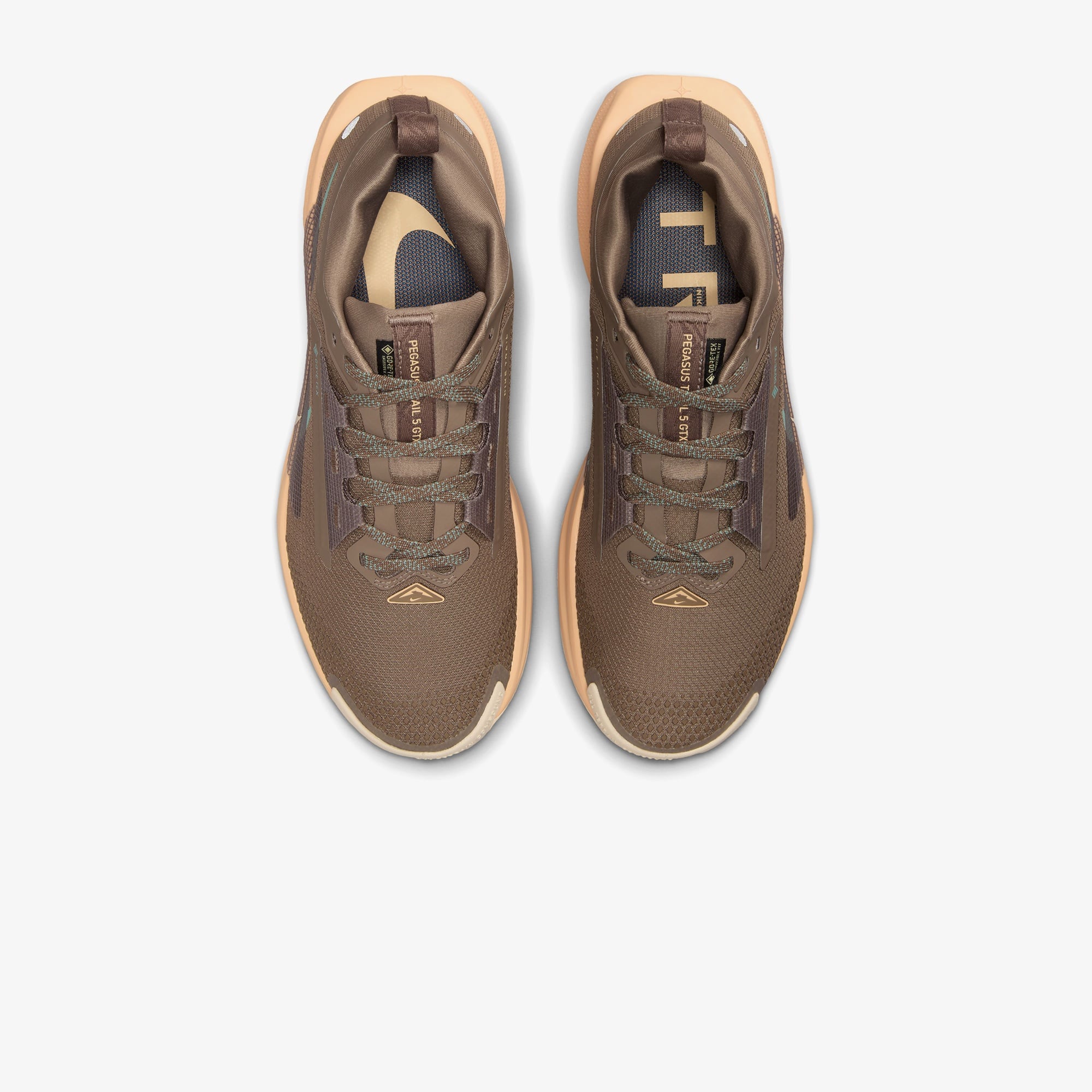 Nike Pegasus Trail 5 Gore-Tex Kadın Kahverengi Koşu Ayakkabısı