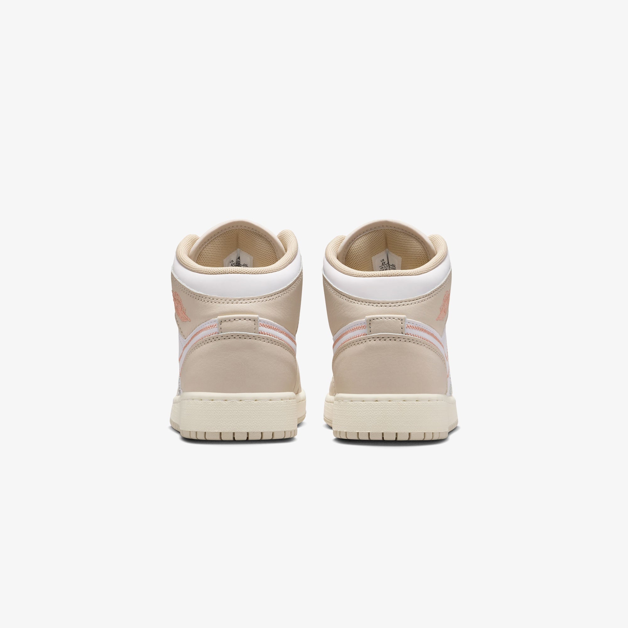 Jordan Air 1 Mid SE Bej Spor Ayakkabı