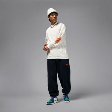  Jordan Air 1 Low Erkek Krem Rengi Spor Ayakkabı