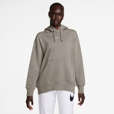  Nike Sportswear Phoenix Fleece Kadın Gri Hoodie