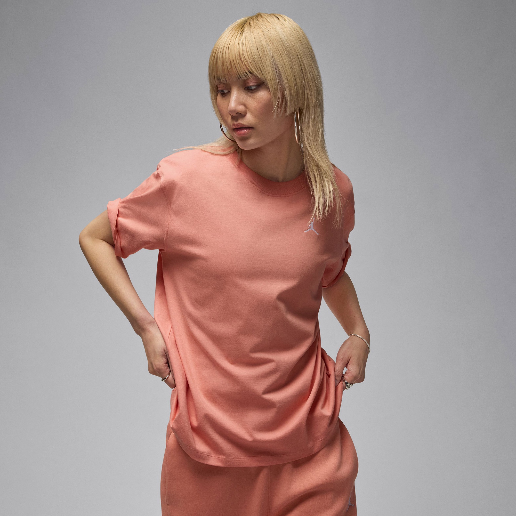 Jordan Essentials Kadın Turuncu T-Shirt