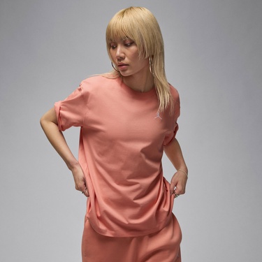  Jordan Essentials Kadın Turuncu T-Shirt