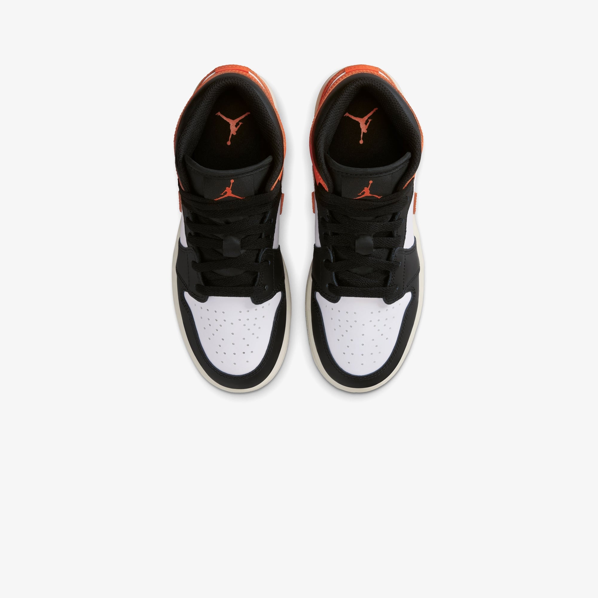 Jordan Air 1 Mid Turuncu Spor Ayakkabı