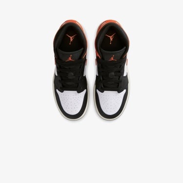  Jordan Air 1 Mid Genç Çocuk Turuncu Spor Ayakkabı