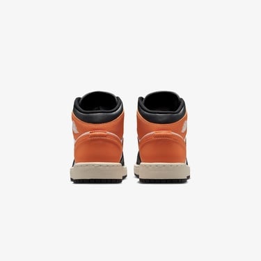  Jordan Air 1 Mid Genç Çocuk Turuncu Spor Ayakkabı