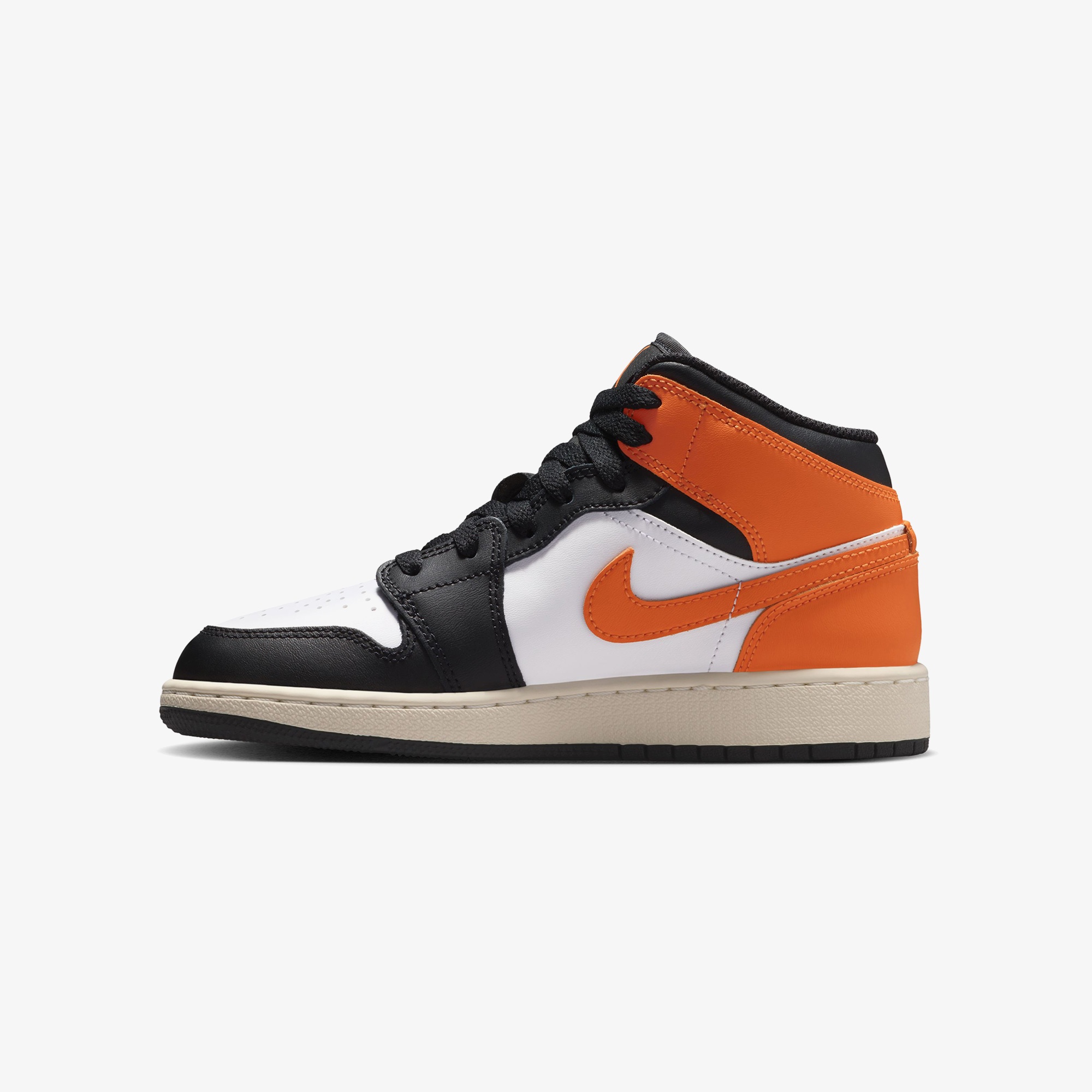 Jordan Air 1 Mid Turuncu Spor Ayakkabı