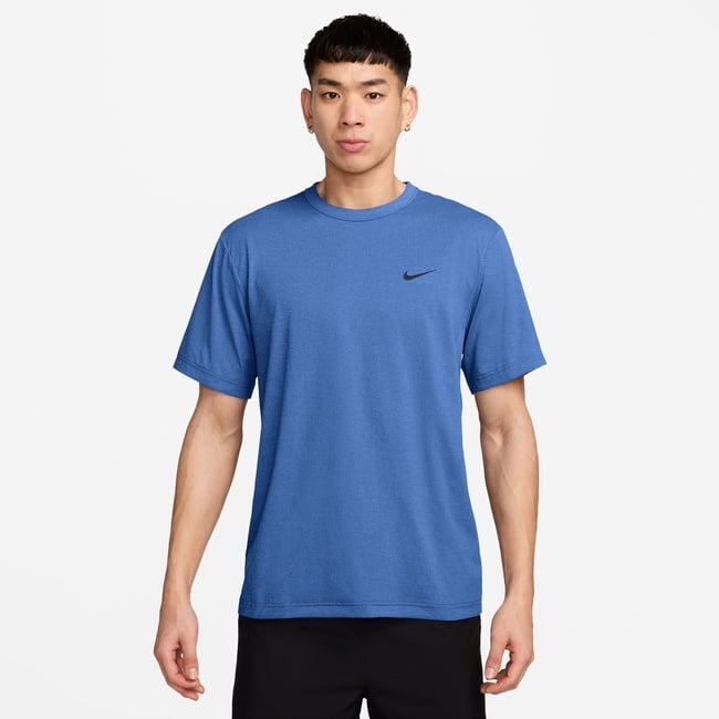  Nike Dri-Fit Hyverse Erkek Mavi T-Shirt