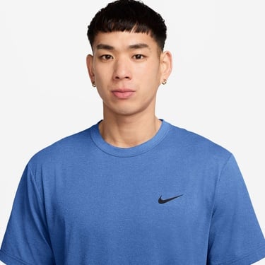  Nike Dri-Fit Hyverse Erkek Mavi T-Shirt