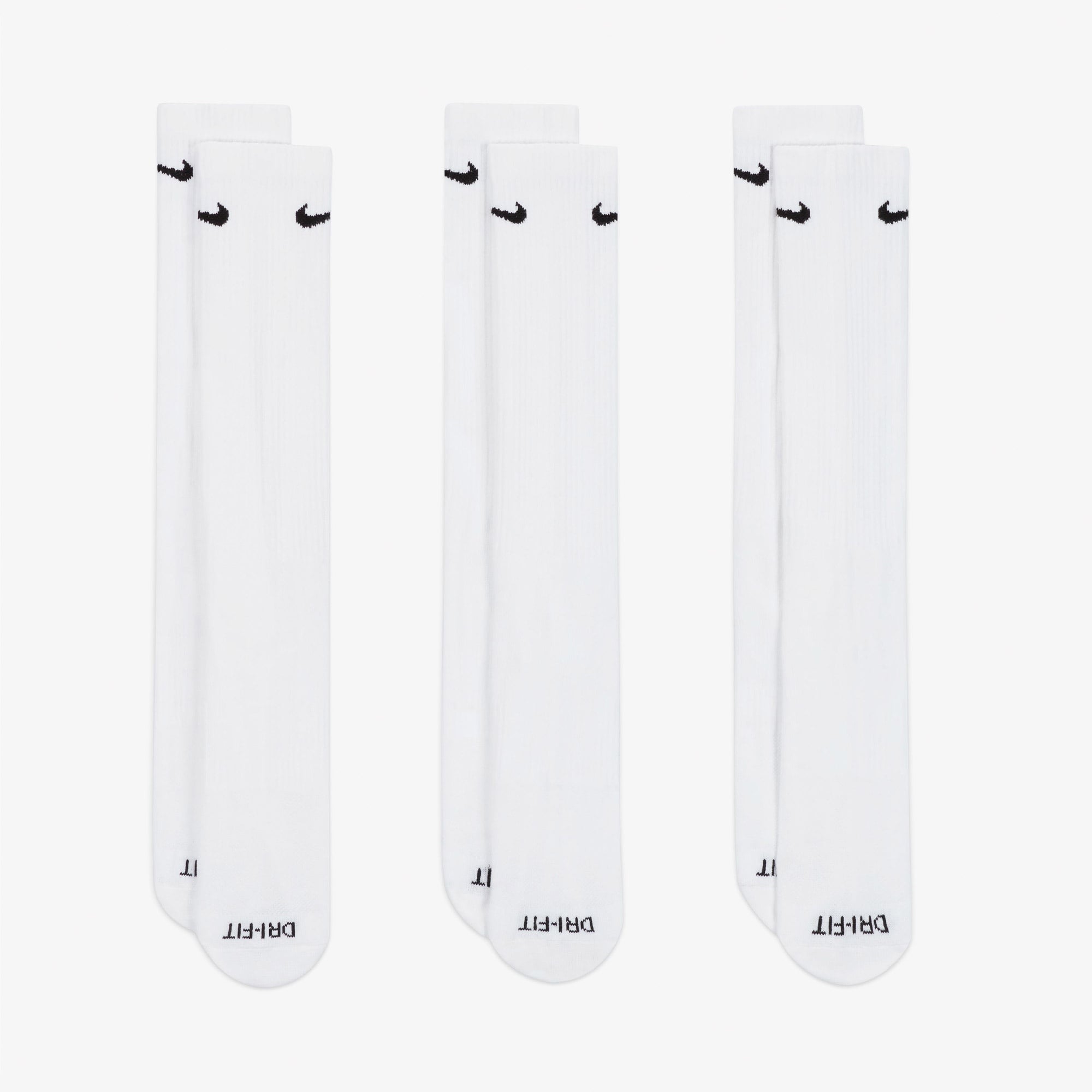 Nike Everyday Plus Lightweight 3' lü Erkek Beyaz Çorap