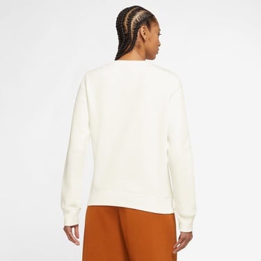  Nike Sportswear Phoenix Fleece Kadın Krem Rengi Sweatshirt