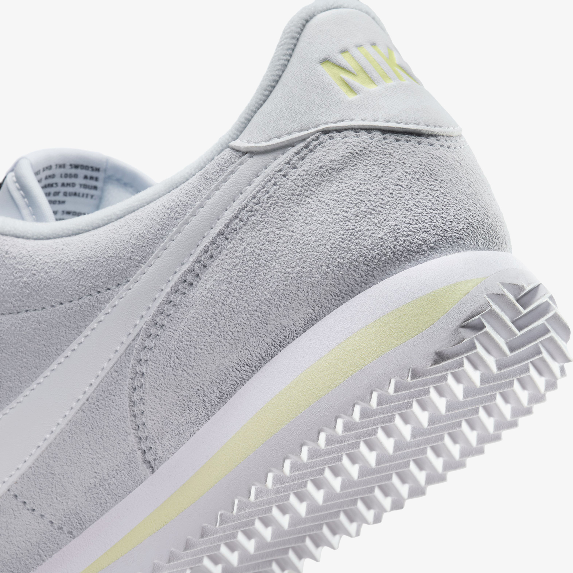 Nike Beyaz Nike Cortez Kadın Gri Spor Ayakkabı