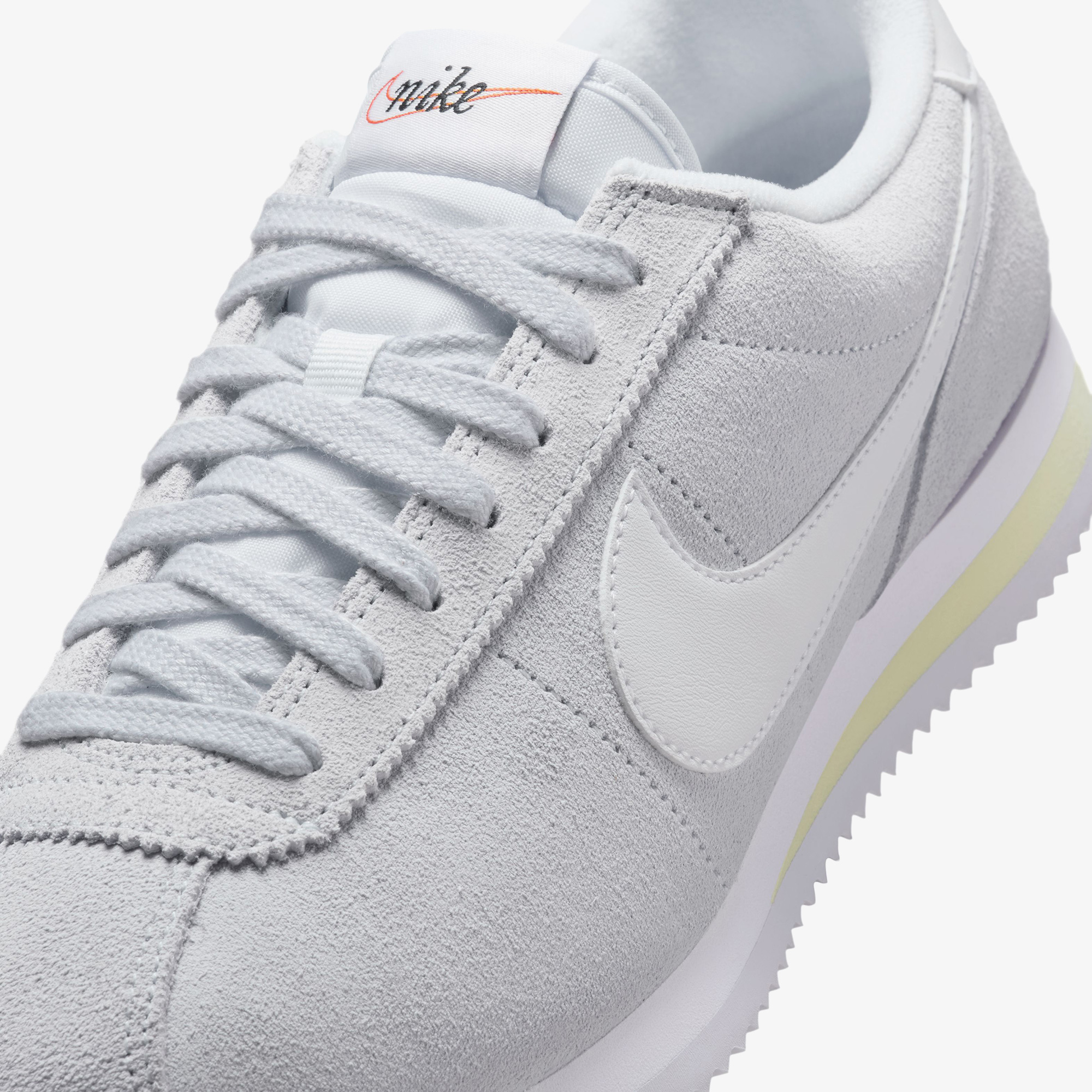 Nike Beyaz Nike Cortez Kadın Gri Spor Ayakkabı