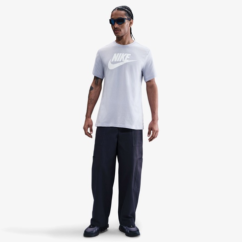  Nike Sportswear Icon Futura Erkek Gri T-Shirt