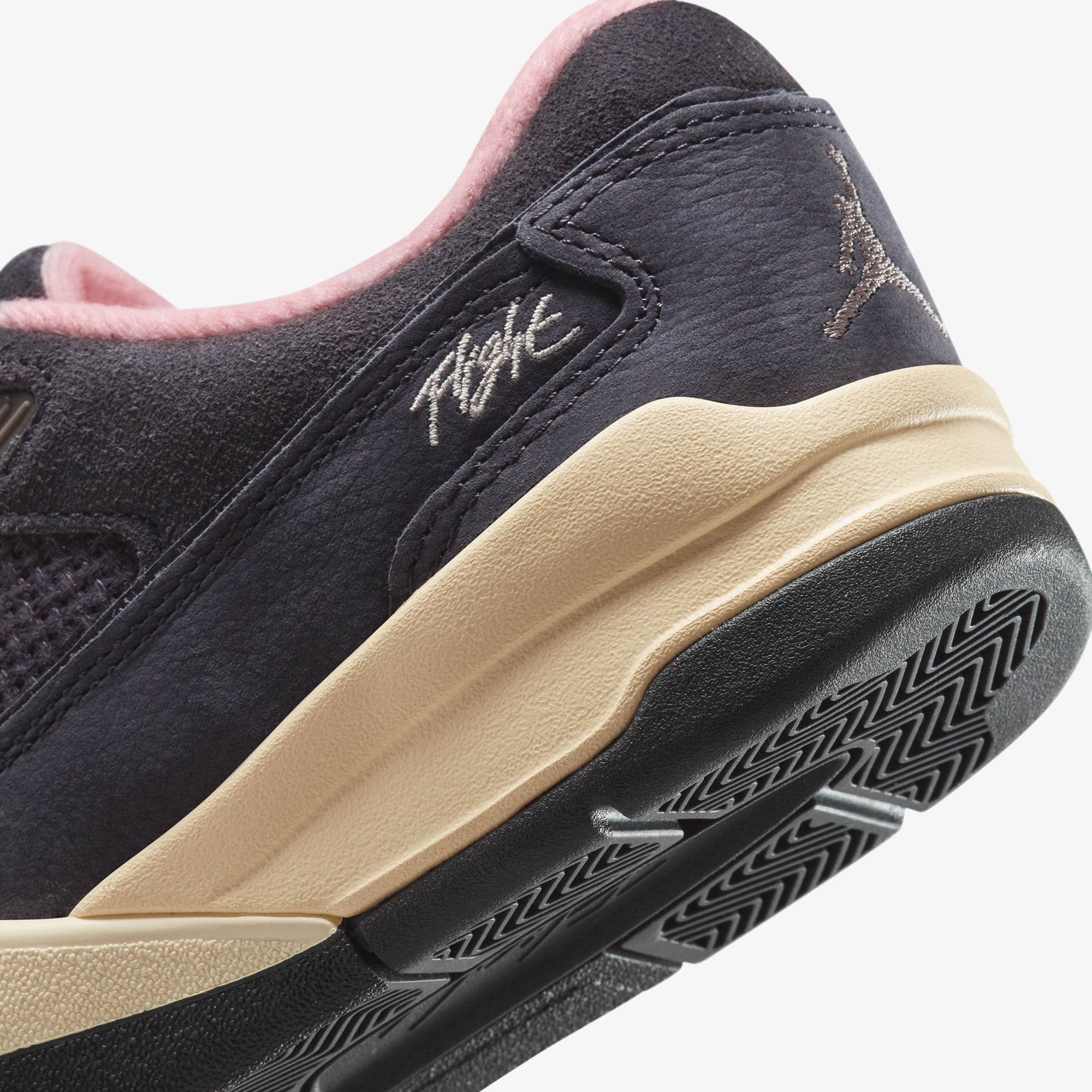 Jordan Flight Court Genç Çocuk Gri Spor Ayakkabı