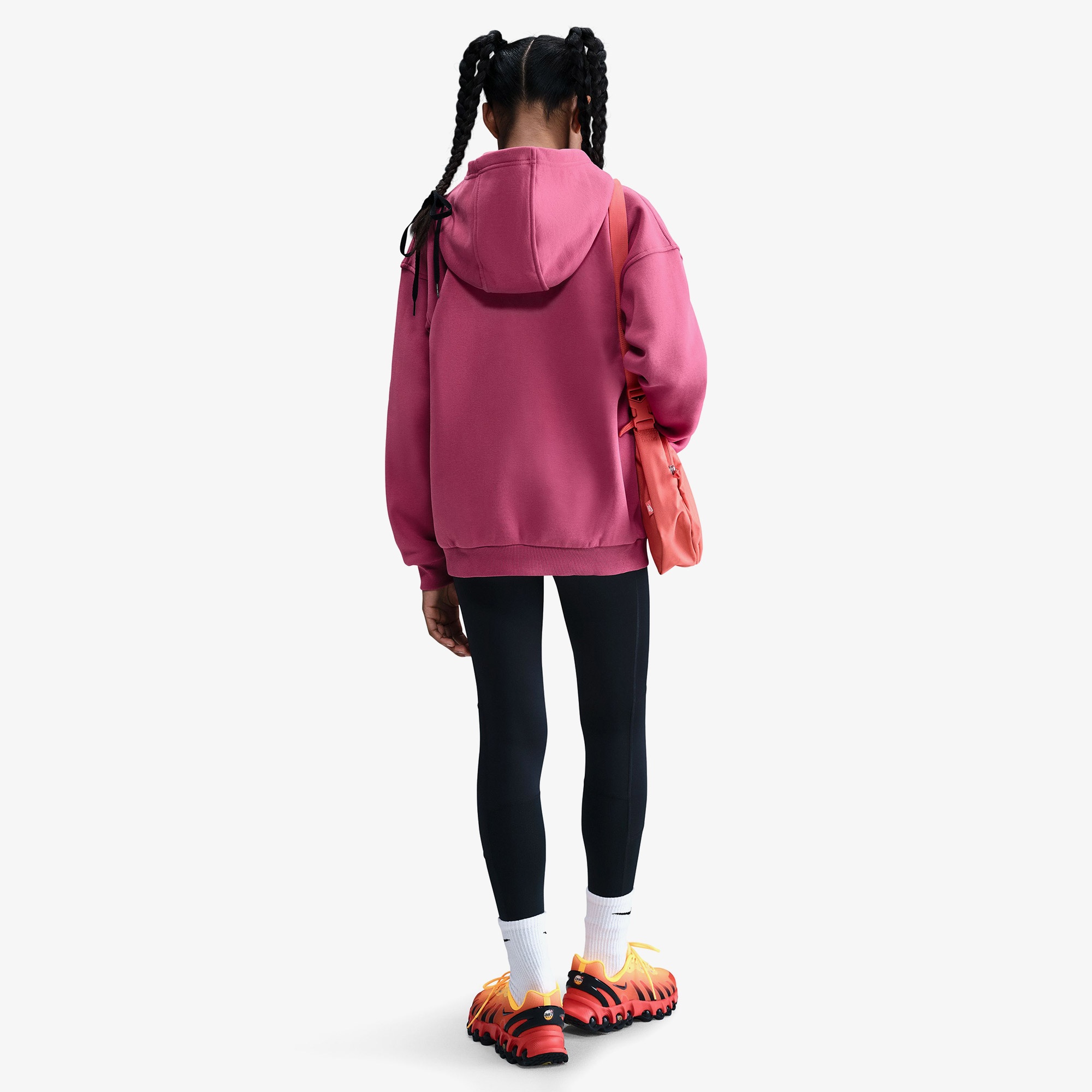 Nike Sportswear Club Fleece Çocuk Pembe Hoodie