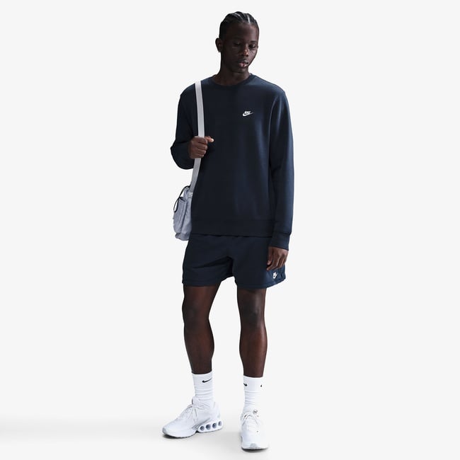  Nike Club Crew Erkek Mavi Sweatshirt