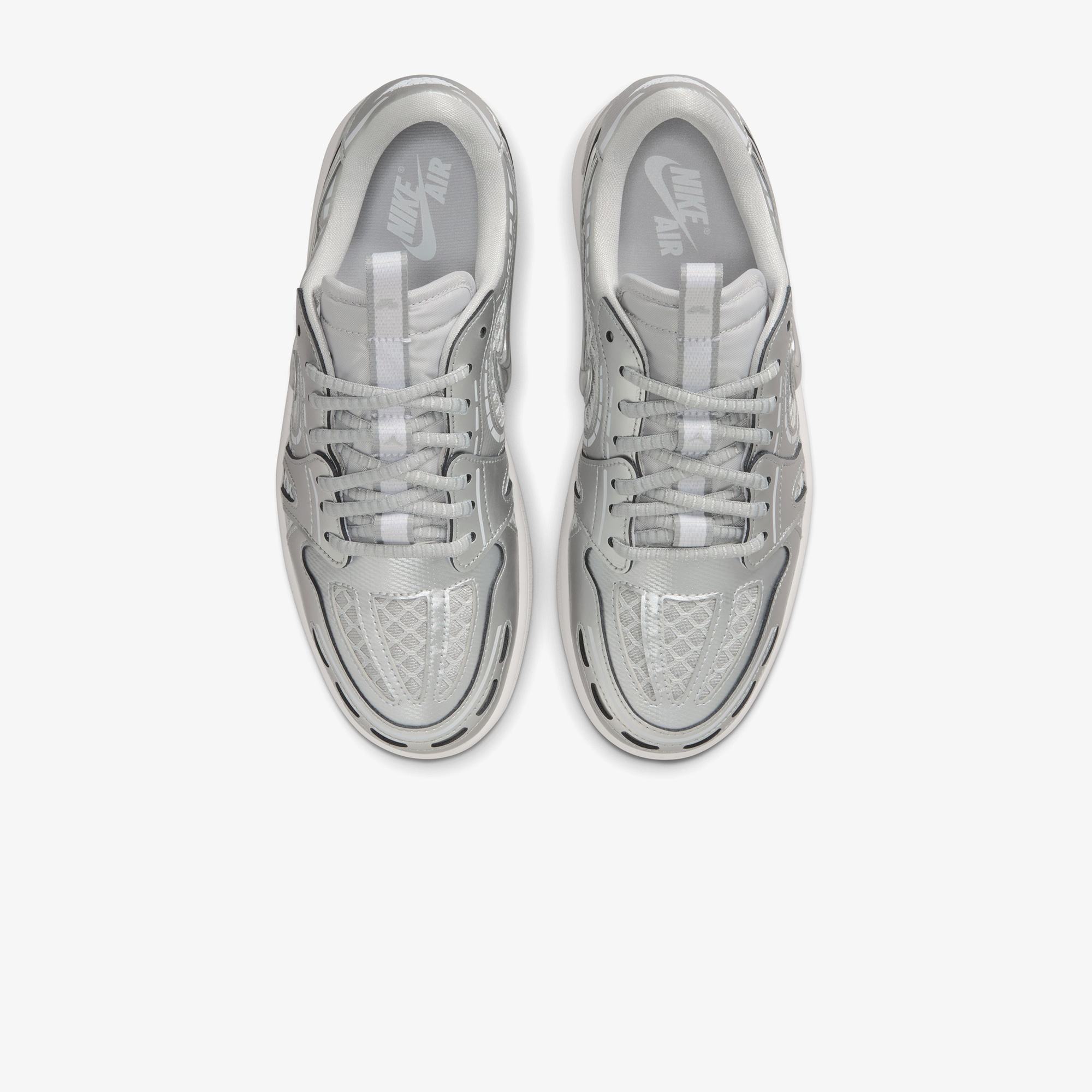 Jordan Air 1 Low Method of Make Kadın Gri Spor Ayakkabı