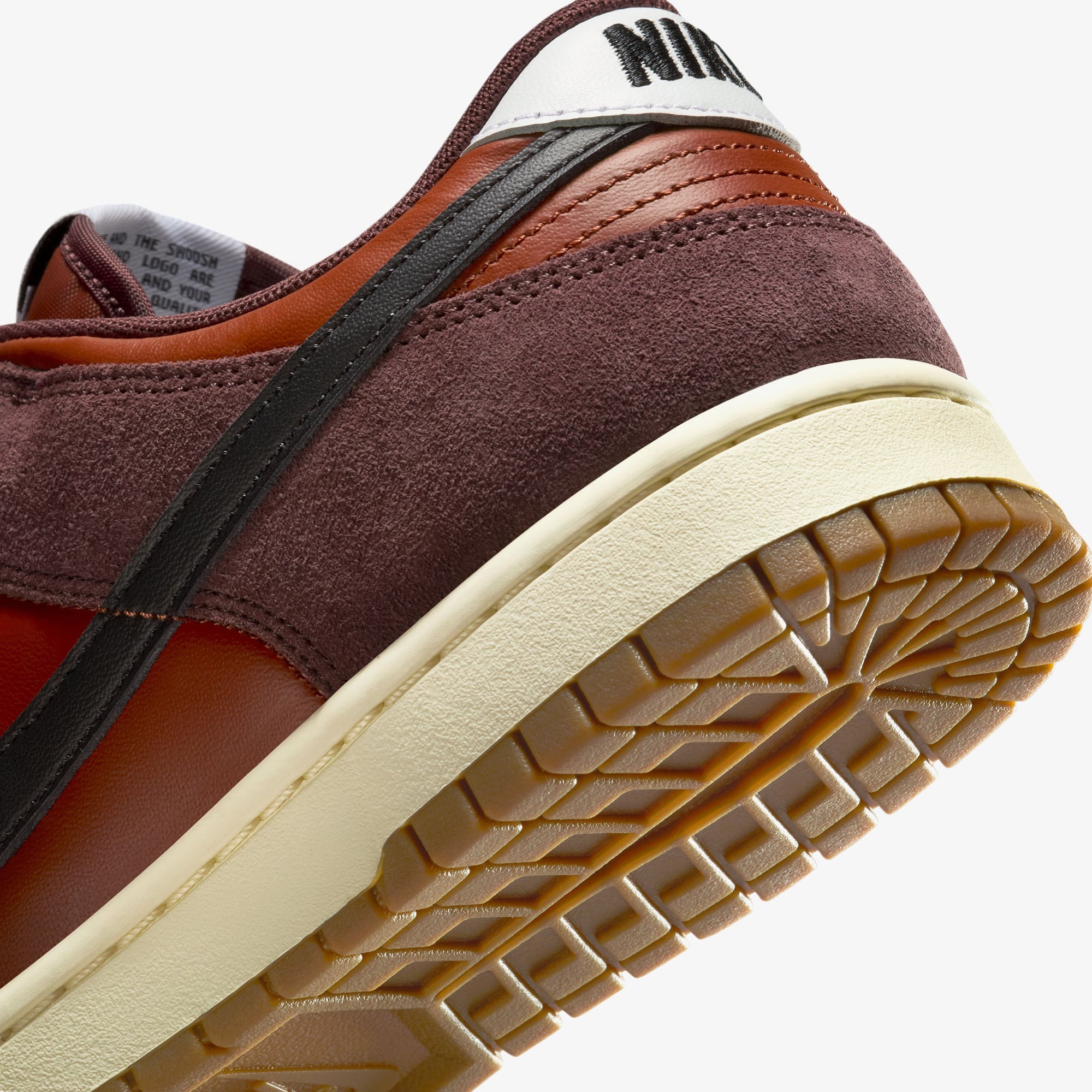 Nike Dunk Low Retro SE Erkek Bordo Spor Ayakkabı