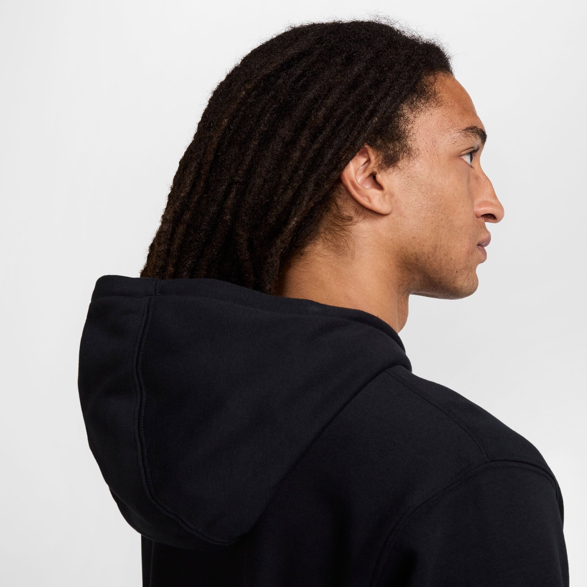 Nike Club Erkek Siyah Hoodie