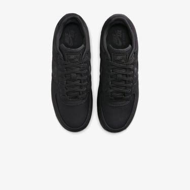  Nike Air Force 1 Low Canvas Erkek Siyah Spor Ayakkabı