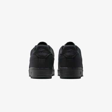  Nike Air Force 1 Low Canvas Erkek Siyah Spor Ayakkabı