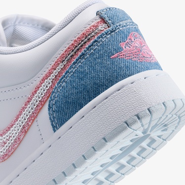  Jordan Air 1 Low SE Genç Çocuk Mavi Spor Ayakkabı